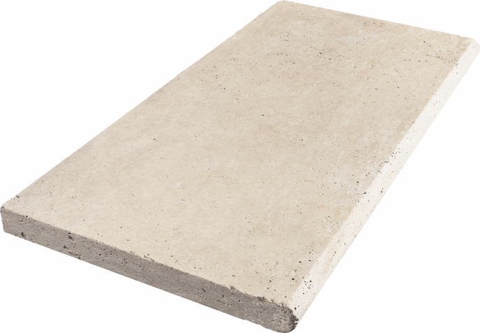 Light Cross Cut Travertine Poolcoping Tumbled